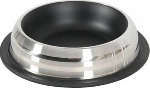 Zolux Inox Merenda Anti-Slip Bowl Negru 500ml