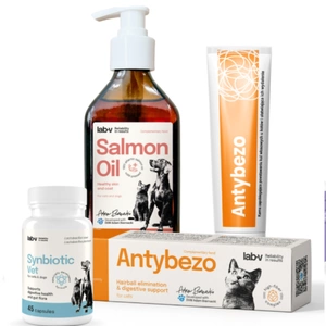 Lab-v Pet Care Box MINI - Set cadou pentru pisici