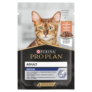 Purina Pro Plan Indoor Adult cu somon pentru pisici 85 g