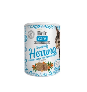 BRIT CARE Snack pentru pisici Superfruits Herring 100 g