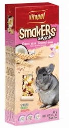 Vitapol Coconut și Rose Flavoured Chews pentru chinchilla, 2 bucăți
