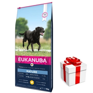 EUKANUBA Mature Large Breeds Pui 15 kg + SURPRIZĂ PENTRU CÂINELE TĂU