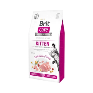 Brit Care Cat Grain-Free Kitten Creștere și dezvoltare sănătoasă cu pui și curcan 7 kg