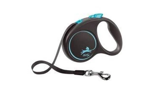 Flexi Lanyard negru Design negru L Bandă 5m până la 50kg albastru