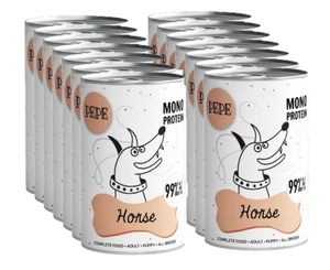 PEPE MONO PROTEIN Horse (carne de cal) 12x400g
