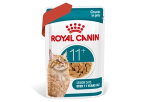 ROYAL CANIN hrană umedă pentru pisici, Senior Ageing 11+, jeleu 12x85 g