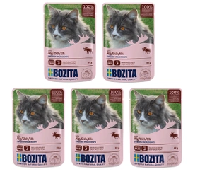 BOZITA Bucati in jeleu cu elan 5x85g