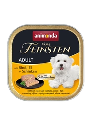 Animonda Dog Vom Feinsten Adult Beef, Egg & Ham 150g
