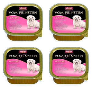 ANIMONDA Dog Vom Feinsten Aroma Senior: Inimi de curcan 22x150g