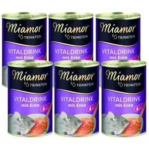 Miamor VitalDrink cu rață 6x135ml