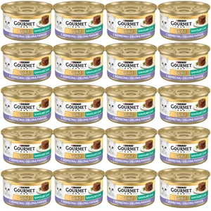 Purina Gourmet Gold Savory cu miel si fasole verde 72x85g