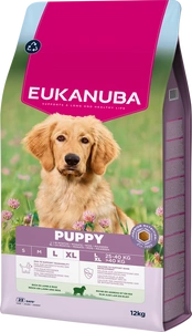 EUKANUBA Puppy &amp; Junior Lamb &amp; Rice Large Breeds 12 kg