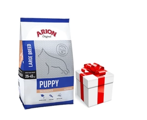 ARION Original Puppy Large Breed Salmon & Rice 12kg + niespodzianka dla psa GRATIS!