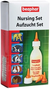 Set de alăptare/alimentare BEAPHAR pentru animale tinere 35 ml