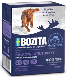 BOZITA Câine Curcan în jeleu 370g