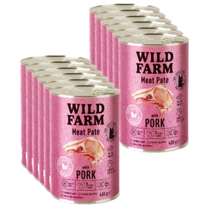 WILD FARM Pate with Pork 12x400g