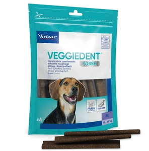 Virbac Veggiedent Fresh Bite M (10-30kg) 15buc