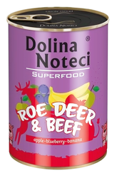 Dolina Noteci Superfood Ovăz și carne de vită 400g