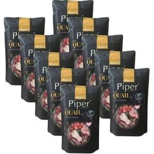 DOLINA NOTECI Piper pentru câini cu prepeliță și merișor 10x500g