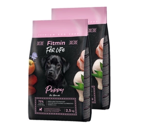 FITMIN DOG For Life Puppy 2x2,5kg