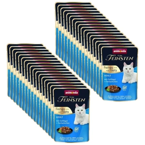 ANIMONDA Cat Vom Feinsten Adult Pui + File de Pollock Pungă de 36x85g