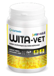 Eurowet Wita-Vet Junior+Adult 8g 80 tablete