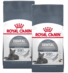 ROYAL CANIN Dental Care 2x8kg hrană uscată pentru pisici adulte pentru a reduce acumularea de tartru