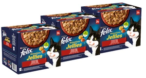 Felix Sensations Jellies Arome de câmpie în jeleu 72x85g