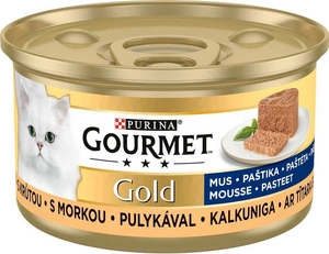 Purina Gourmet Gold mousse cu curcan 85g