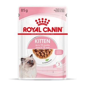 Royal Canin Kitten Instinctive în sos 12x85g