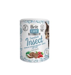 BRIT CARE Snack pentru pisici Superfruits Insecte Hipoalergenic 100 g