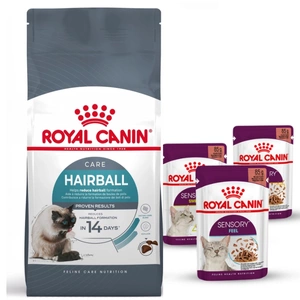 ROYAL CANIN Hairball Care 10 kg + 3 pungi GRATUITE de mâncare umedă!!!