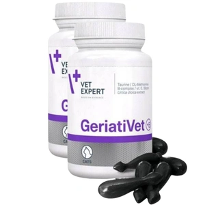 VET EXPERT GERIATIVET CAT – supliment pentru pisici în vârstă, 2 x 60 capsule