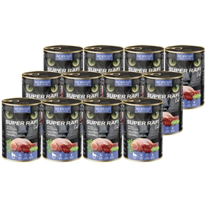 DOLINA NOTECI Super Rafi Cat P&amp;F cu prepeliță și ficat de iepure 12x400g