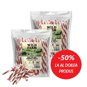 WILD FARM rață sandwich 2x500g tratează câinii