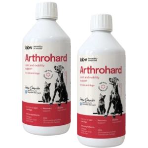 LAB-V Arthrohard 2x500ml Formulă de susținere a articulațiilor pentru câini și pisici