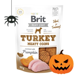 Brit Jerky Snack Ponei cu carne de curcan 80g