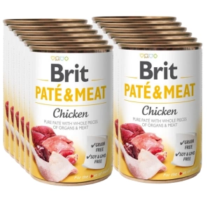 Brit Pate & Meat Cu pui 12x400g