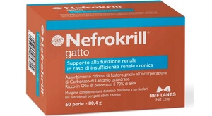 NBF Lanes Nefrokrill Gatto 60 capsule pentru pisici