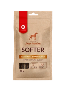 MACED Softer Carne de vită cu morcov 90 g