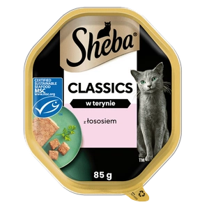 Sheba Classics cu somon 85g