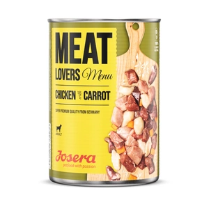 JOSERA Meatlovers Menu Pui cu morcovi 400 g