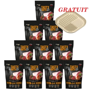 Tasty Dogs Life rață jeleu 10x500g