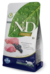 Farmina N&amp;D Prime Feline Adult Lamb &amp; Blueberry 5 kg