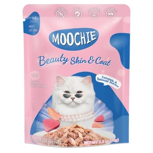MOOCHIE Beauty Skin&Coat Mince With Tuna 70g piele și blană frumoase