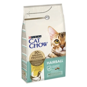 PURINA Cat Chow Hairball Hrană bogată în pui 1,5kg