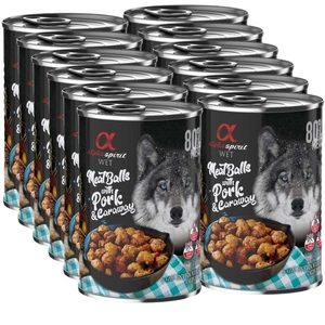 Alpha Spirit Meatballs de carne de vită cu chimen 12x400g