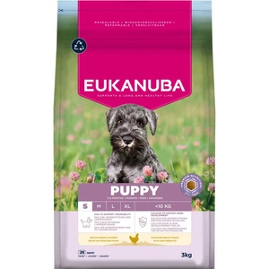 EUKANUBA Growing Puppy Small Breed 3 kg pui de găină