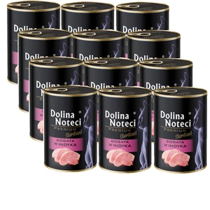 DOLINA NOTECI Premium pentru pisici sterilizate, bogată în curcan, 12x400g