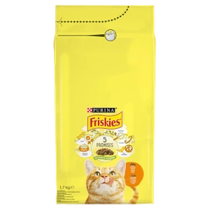 PURINA Friskies Hrană pentru pisici cu pui și legume 1.7kg